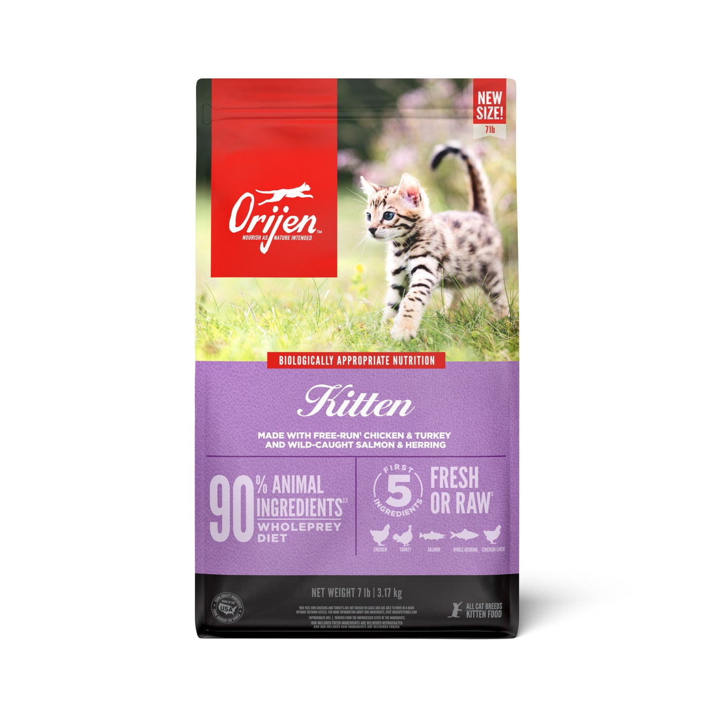 Orijen Dry Kitten food 7LB