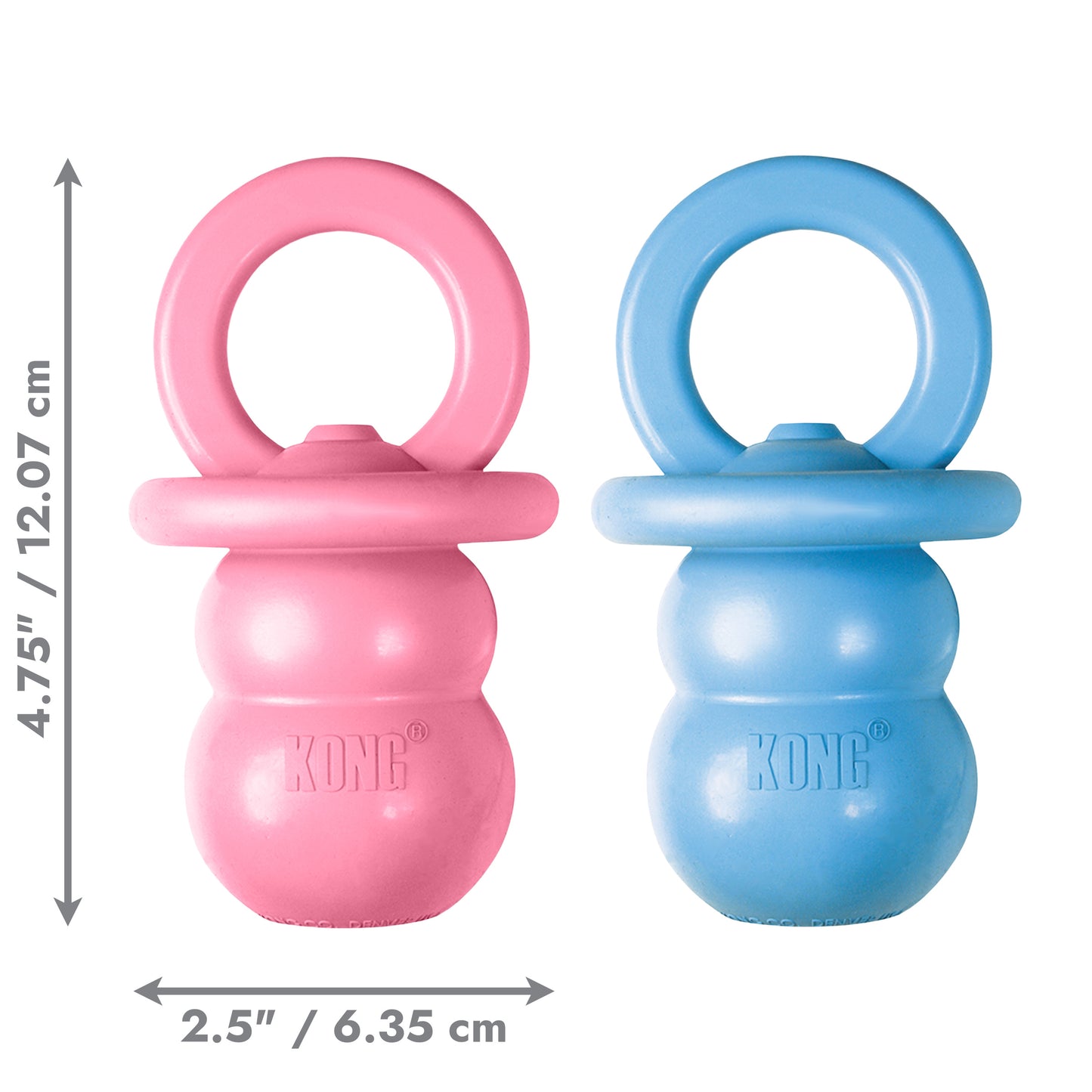 Kong Dog Toy KONG Puppy Binkie Small Assorted