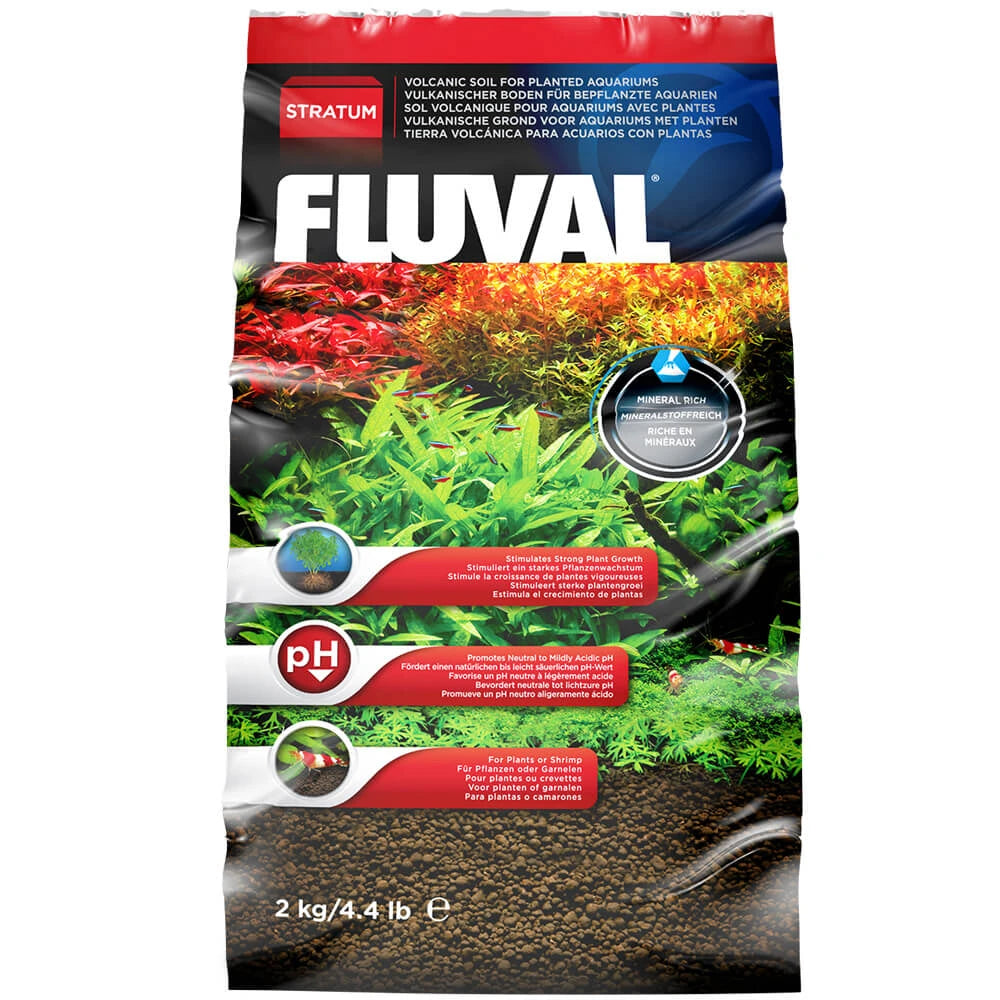 Fluval Stratum Planted Tank Substrate 4.4lb