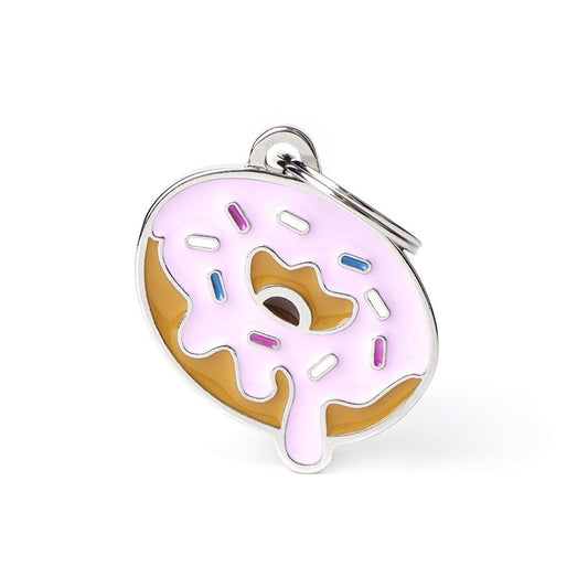 My Family ID Food Donut ID Tag
