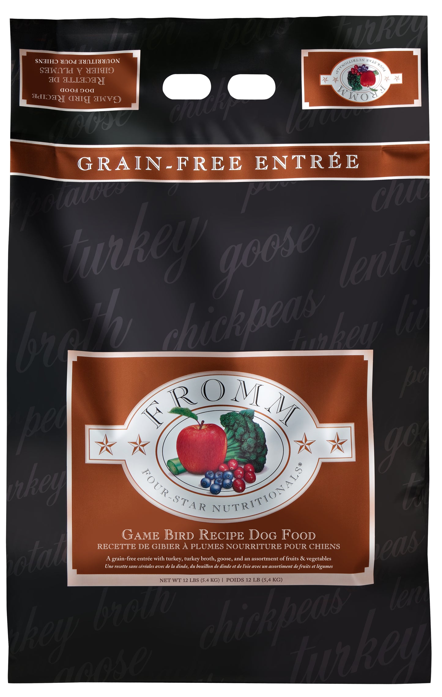 Fromm Four-Star Nutritionals®  Game Bird Recipe Dog Food 12 lb