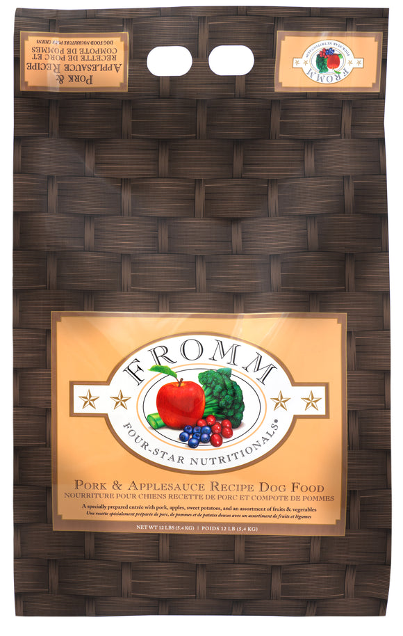 Fromm Four-Star Nutritionals® Pork & Applesauce Formula Dog Food 12 lb