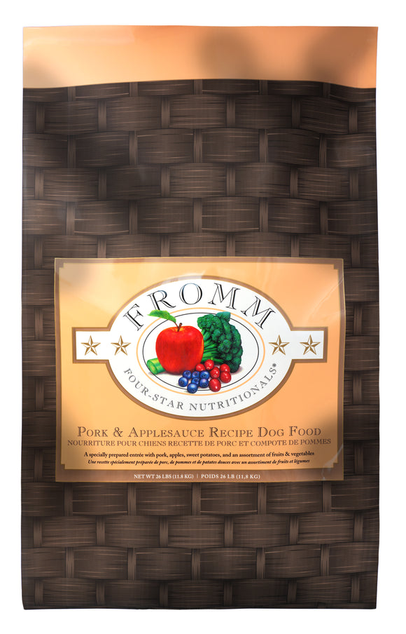 Fromm Four-Star Nutritionals® Pork & Applesauce Formula Dog Food 26 lb