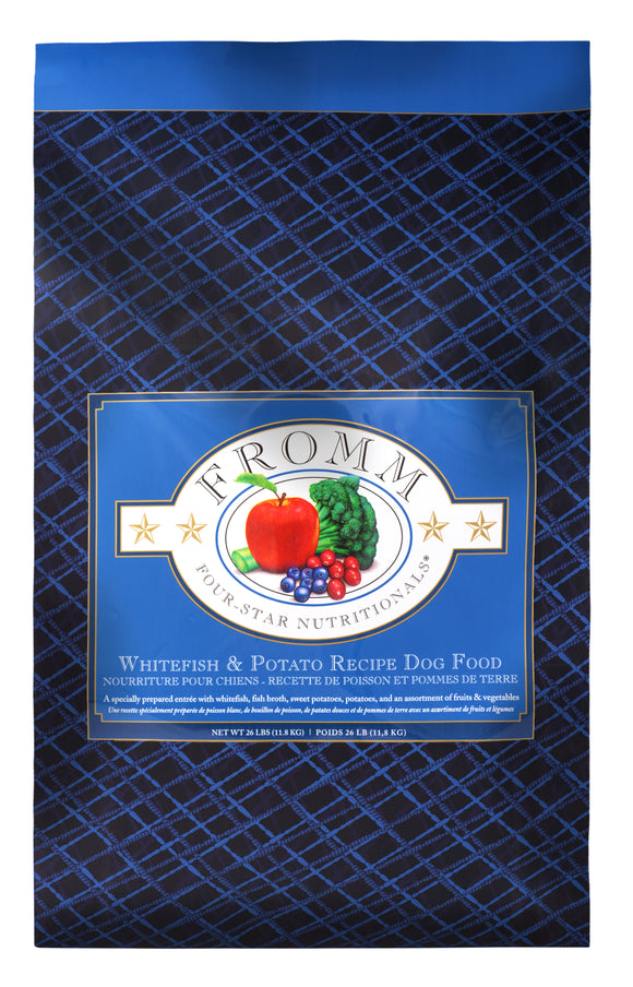 Fromm Four-Star Nutritionals®  Whitefish and Potato Recipe Food for Dogs 26 lb