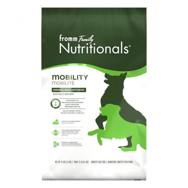 Fromm Nutritionals Dry Dog Food Mobility Chicken and Oatmeal 12lb