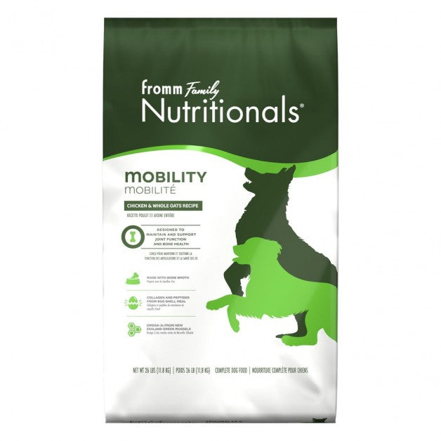 Fromm Nutritionals Dry Dog Food Mobility Chicken and Oatmeal 26lb