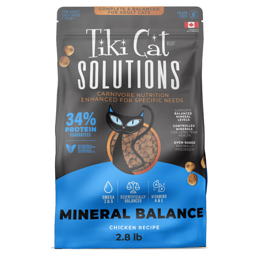 Tiki Cat Solutions Mineral Balance Chicken 2.8 lb