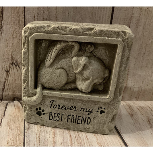 Ganz Memorial Garden Stone Dog