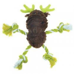 Boss Pet Pet Park Blvd Tuggers Moose Dog Toy