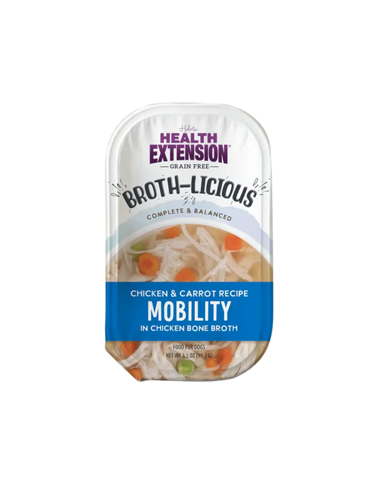 Health Extension Broth-licious Chicken and Carrot Dog Food 3.5oz
