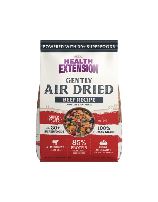Health Extension Gently Air-Dried Dog Food Beef 2 Lb