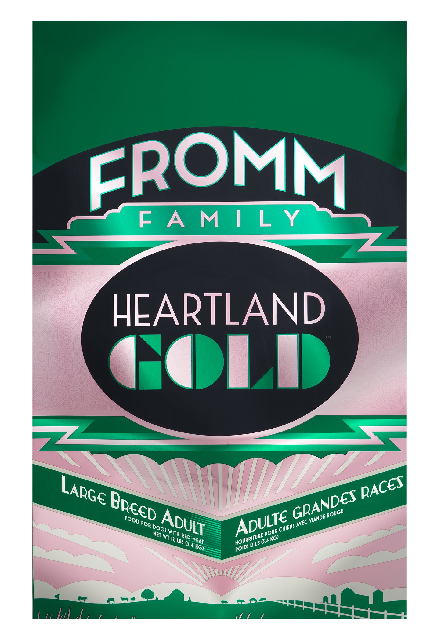 Fromm Heartland Gold Large Breed Adult Grain Free Dry Dog Food, 12lb Bag