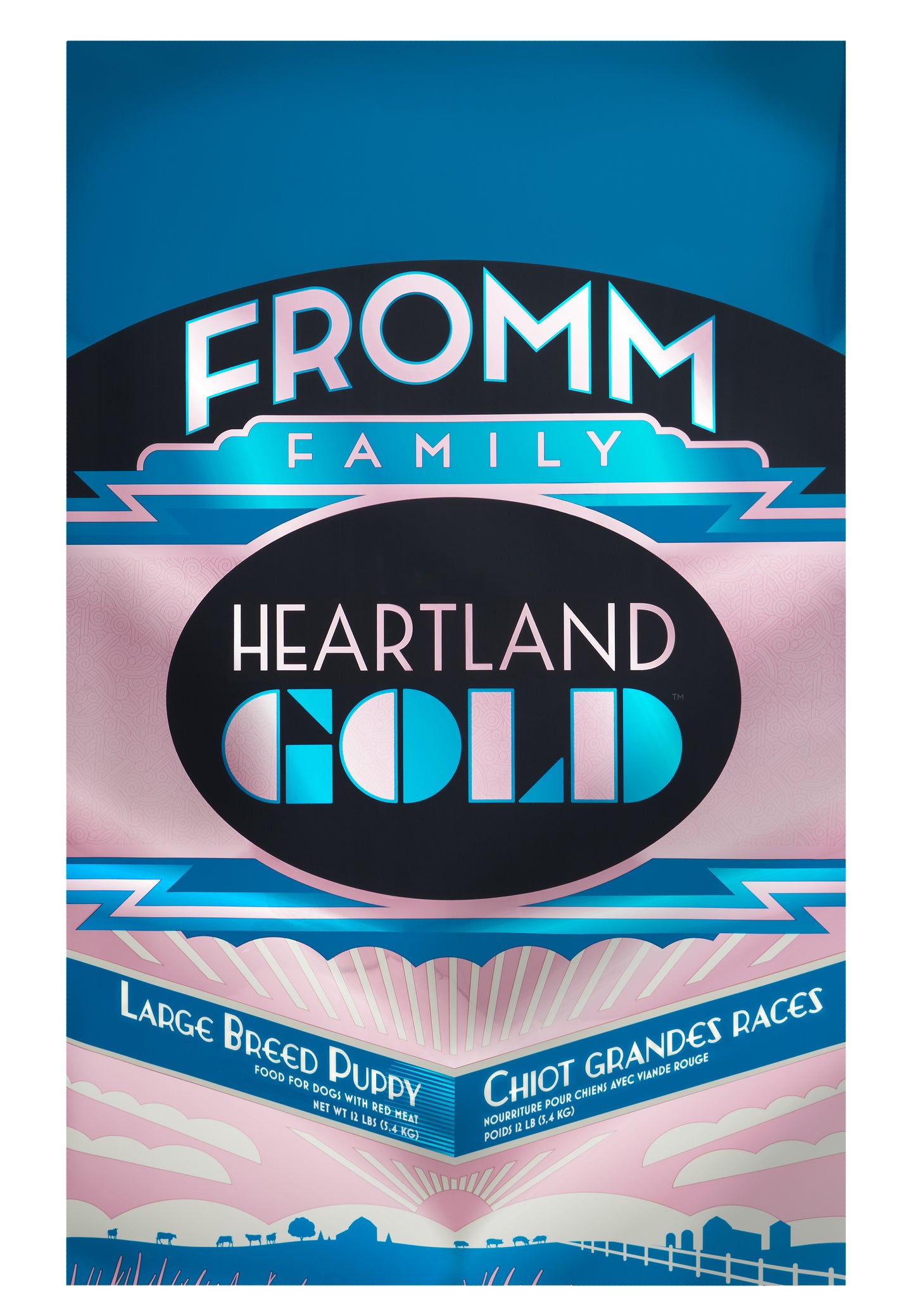 Fromm Heartland Gold Large Breed Puppy Grain Free Dry Dog Food, 12lb Bag