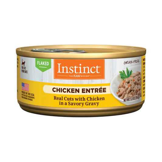 Instinct Flaked Chicken Entrée Canned Cat Food 5.5oz Can