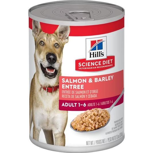 Hill's Science Diet Adult Salmon & Brown Rice Recipe Canned Dog Food - 13 oz