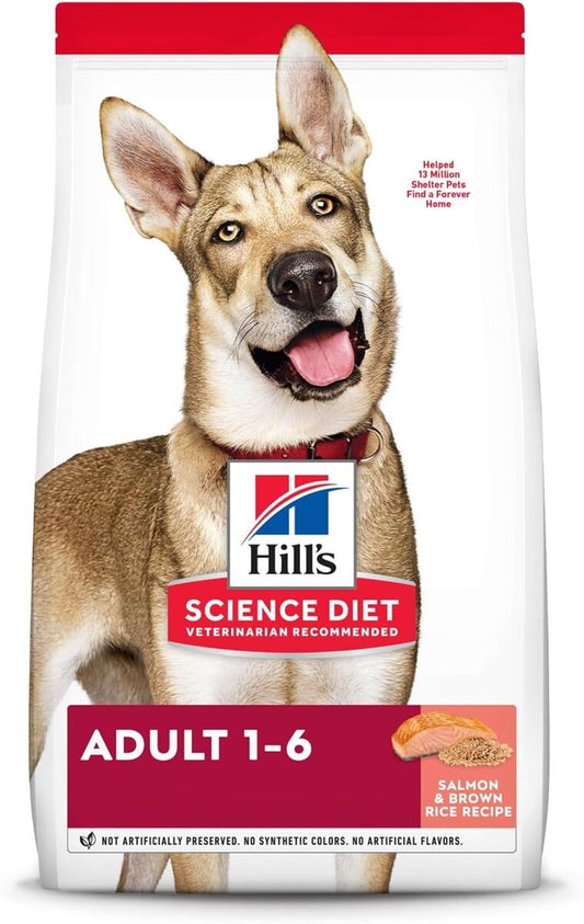 Hill's Science Diet Adult Salmon & Brown Rice Recipe Dry Dog Food - 4.5 Lb