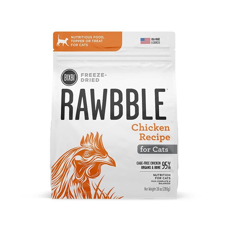 Rawbble Freeze-Dried Food for Cats in Chicken Recipe - 3.5 oz