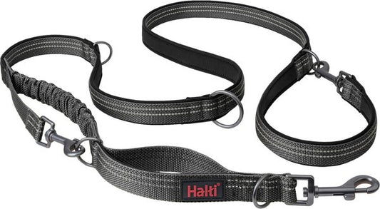 Halti Multi Lead Dog Leash Small Grey
