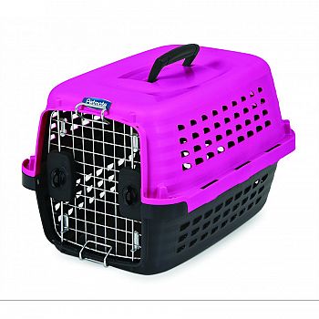 Petmate Compass Kennel for Pets 24in Pink