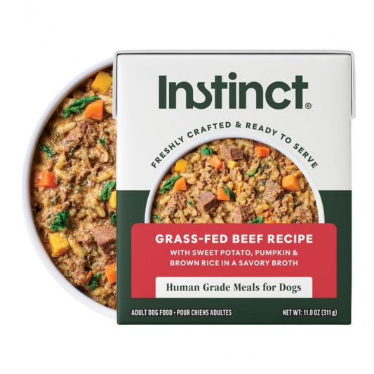 Instinct Freshly Crafted Meals Beef for Dogs 11oz