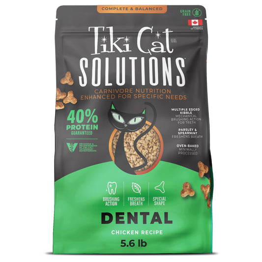 Tiki Cat Solutions Dental Chicken 5.6 lb