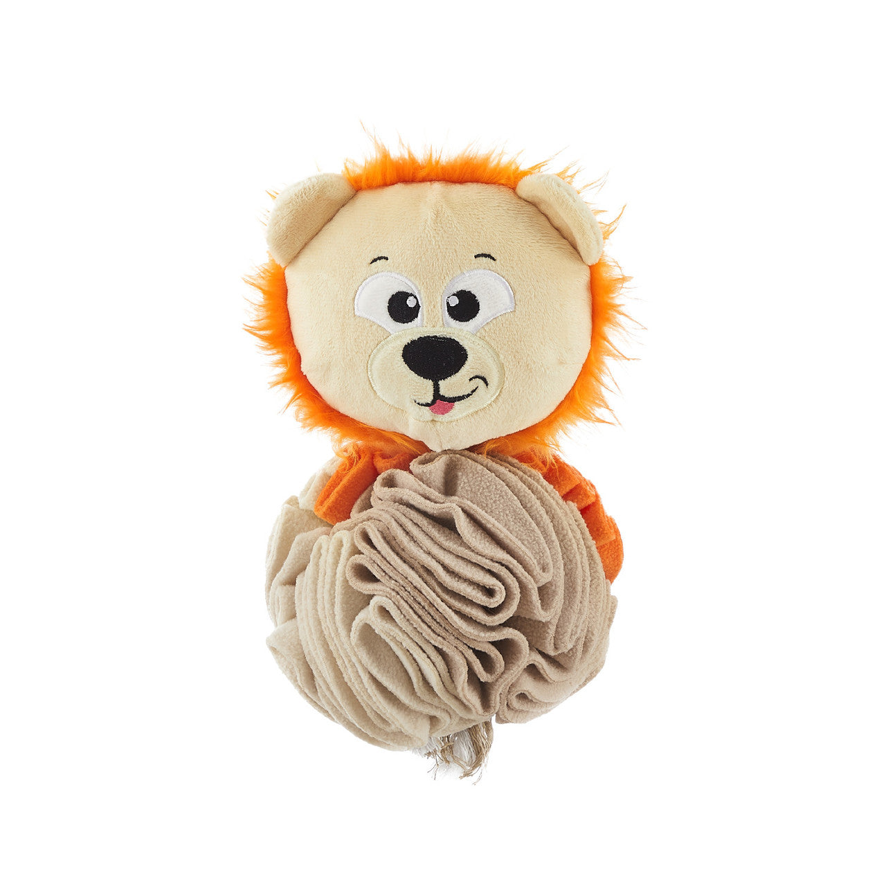 Outward Hound Stuff N' Snuffle Interactive Plush Dog Puzzle and Snuffle Ball for Dogs Lion