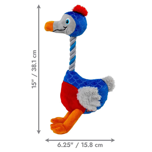 Kong Bendeez Plush Dog Toy Large Bird