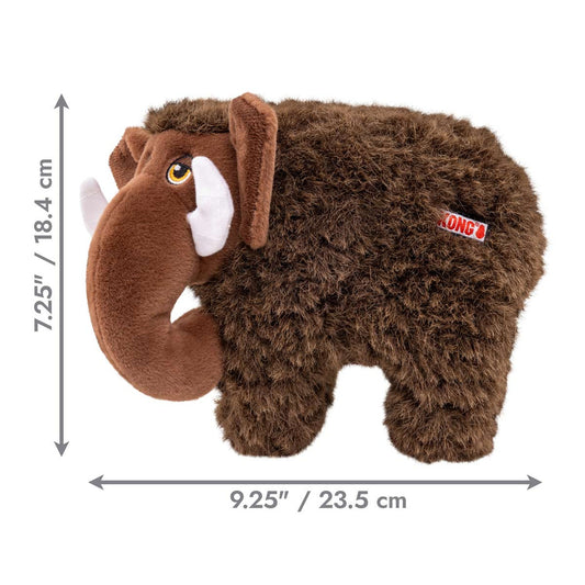 Kong Toughz Squeaky Plush Dog Toy Medium Mammoth