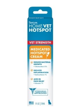 Tropiclean HomeVet Hot Spot Cream, 1 oz
