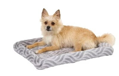 Midwest Quit Time Wave Bed Grey 30in