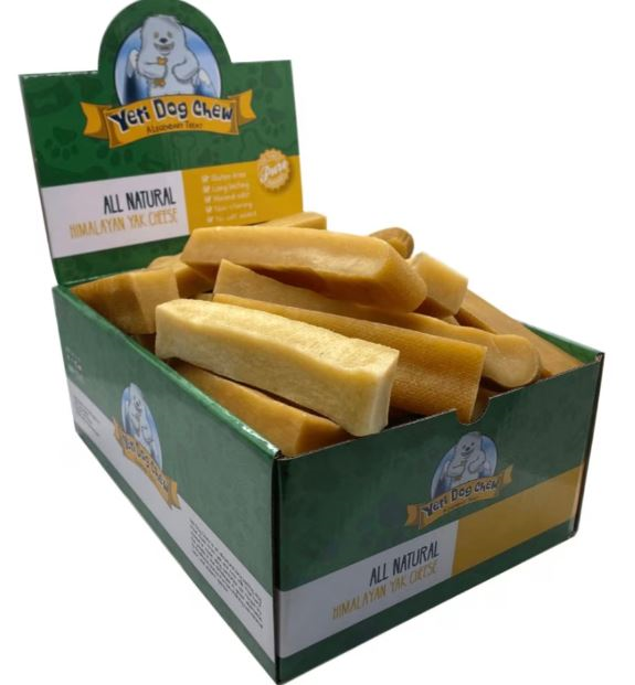 Yeti Dog Chew Medium Himalayan Yak Cheese Dog Treats Single