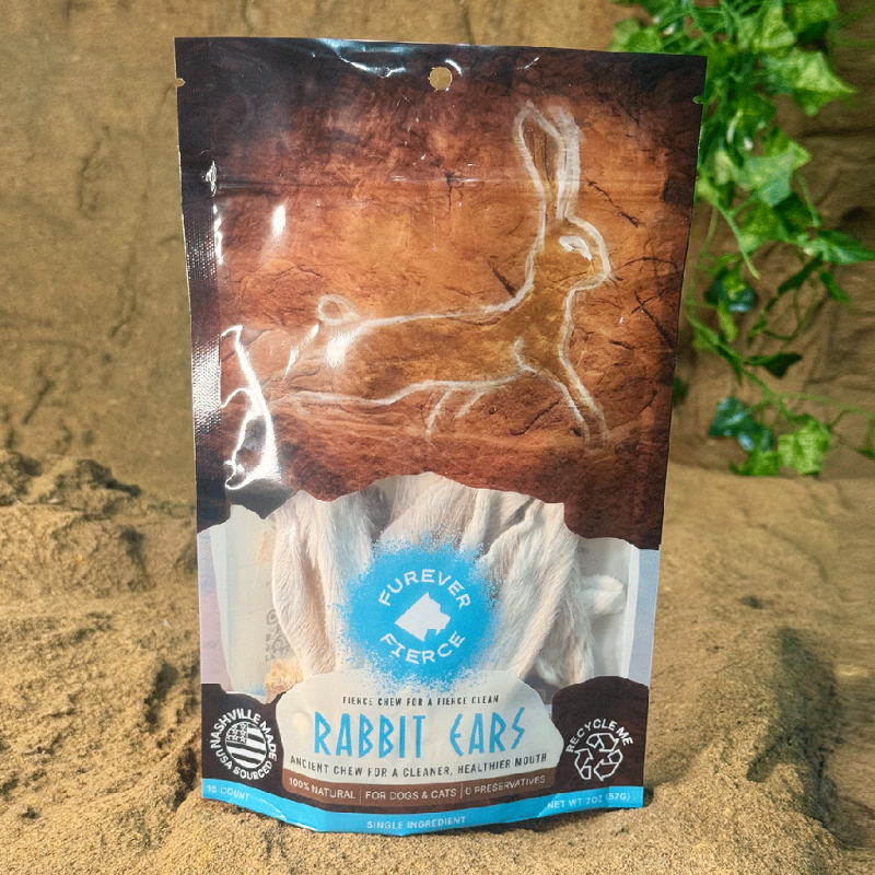 Furever Primal Dog Treat 5ct Rabbit Ears