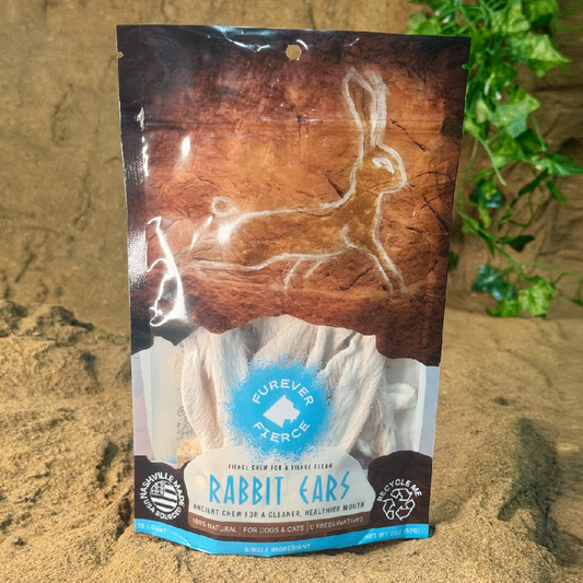 Furever Primal Dog Treat 5ct Rabbit Ears