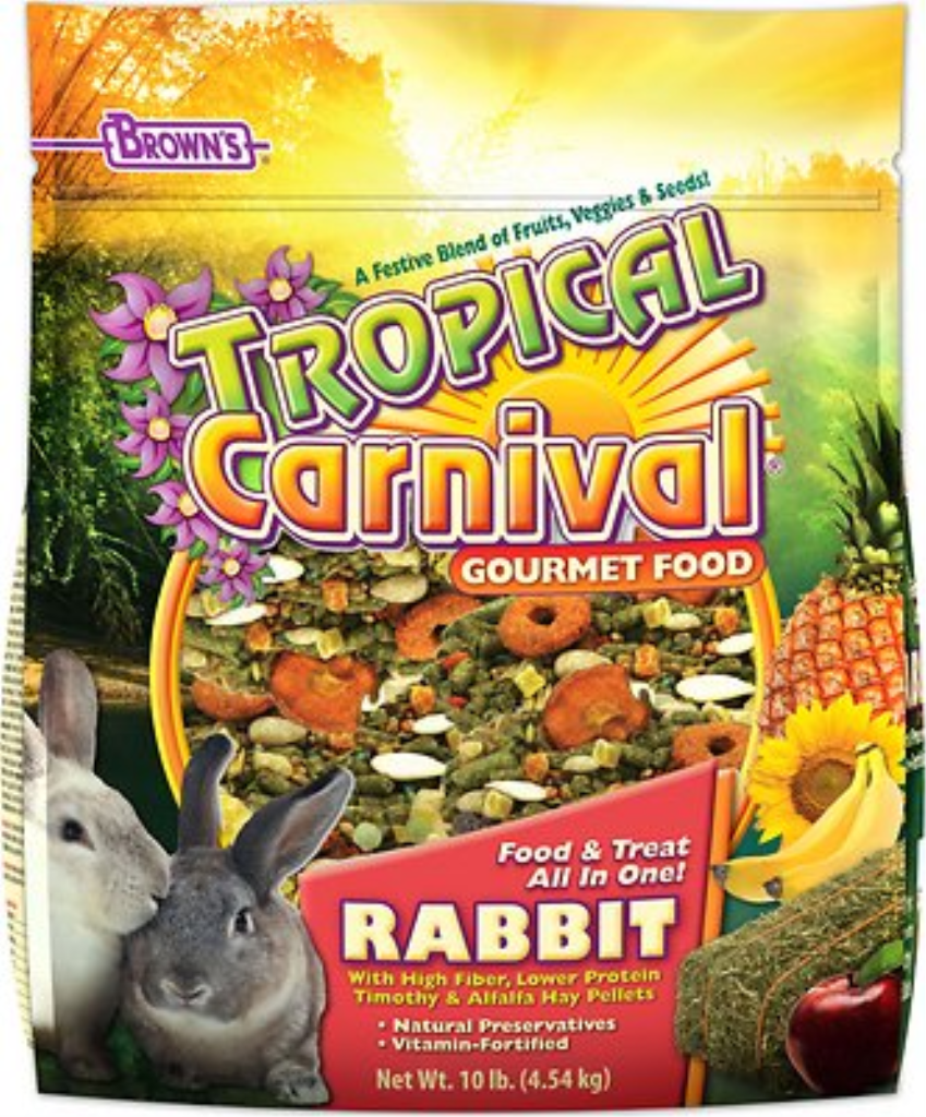 Brown's Tropical Carnival Rabbit Food 10 lb