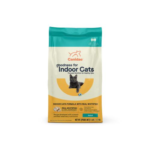 Canidae Goodness For Indoor Cats White Fish Dry Food 5lb