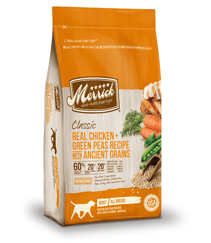 Merrick Classic Chicken and Green Peas with Ancient Grains Dry Dog Food 22 lb bag