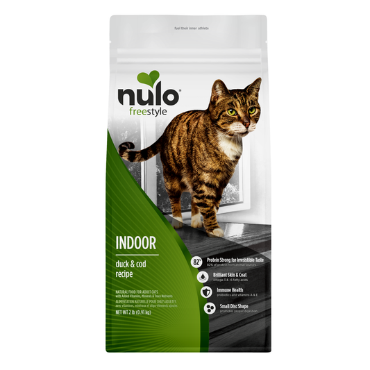 Nulo Freestyle Indoor Duck & Cod Recipe Adult Dry Cat Food 2lb