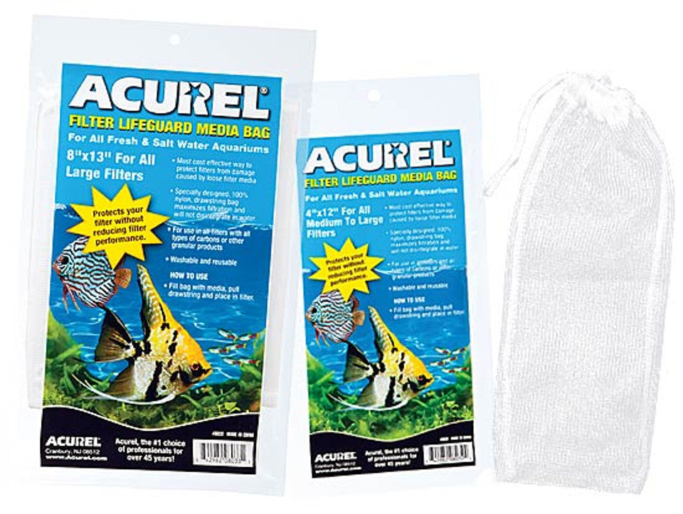 Acurel Filter Drawstring Lifeguard Bag 4 x 12in