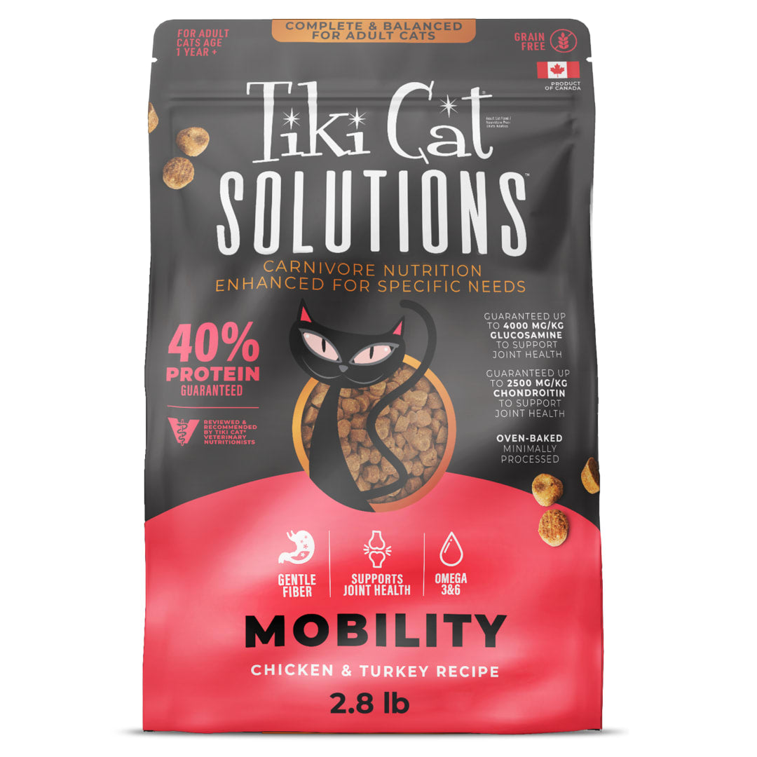 Tiki Cat Solutions Mobility Chicken & Turkey 2.8 lb
