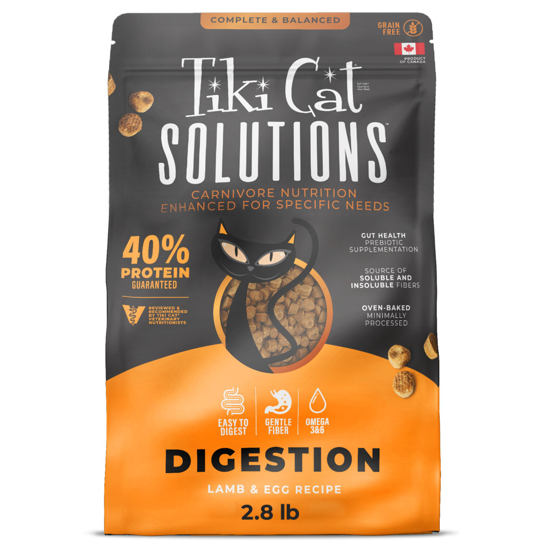 Tiki Cat Solutions Digestion Lamb & Egg 2.8 lb