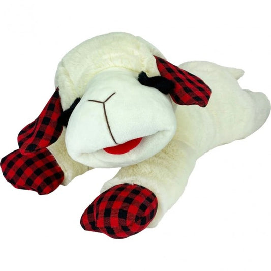 Multipet Holiday Jumbo Lamb Chop Dog Toy 24in