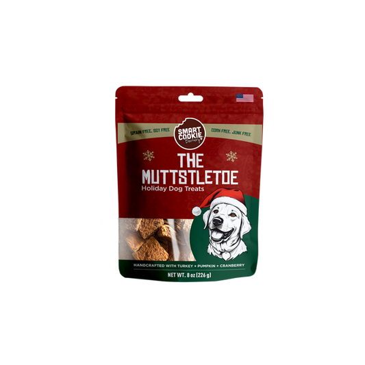 Smart Cookie Barkery Holiday Dog Treats Muttsletoe 8oz