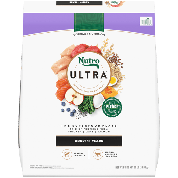 Nutro Ultra Dry Dog Food Adult Formula 30lb bag