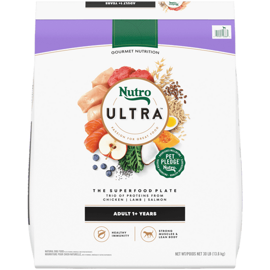 Nutro Ultra Dry Dog Food Adult Formula 30lb bag