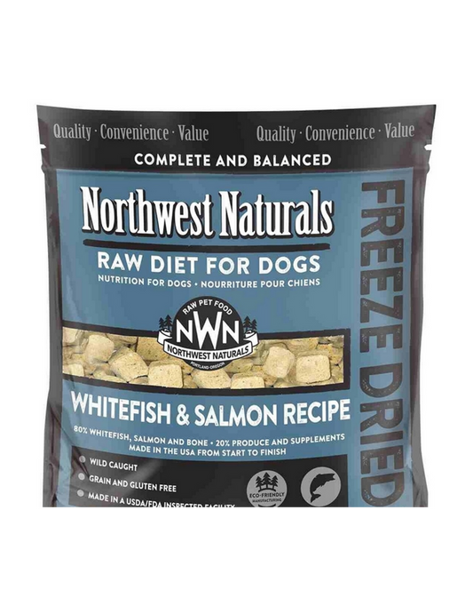 Northwest Naturals Freeze Dried Dog Nuggets Whitefish & Salmon 25 oz