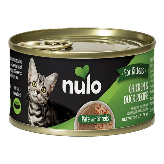 Nulo Cat Kitten Pate Chicken & Duck Recipe 2.8oz