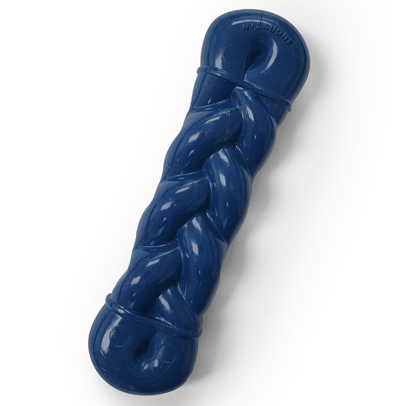 Nylabone Power Chew Love Our Oceans Infinity Braid Bone Dog Chew Toy Bully Stick Medium