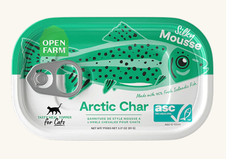 Open Farm Arctic Char Topper For Cats 3.17oz Can