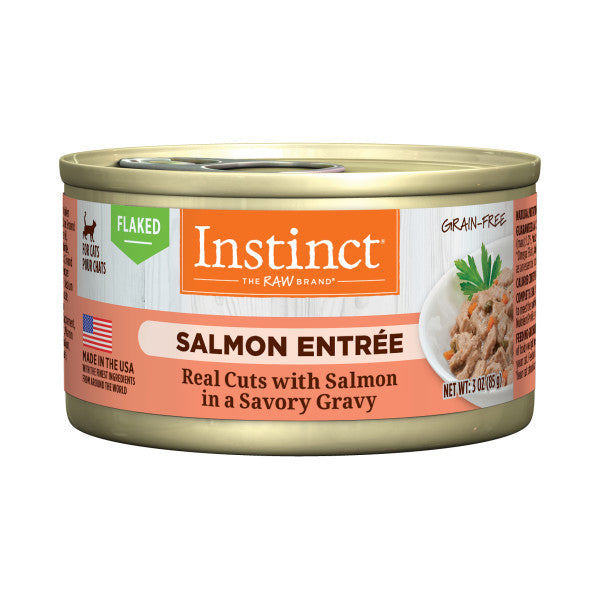 Instinct Flaked Salmon Entrée Canned Cat Food 3oz Can