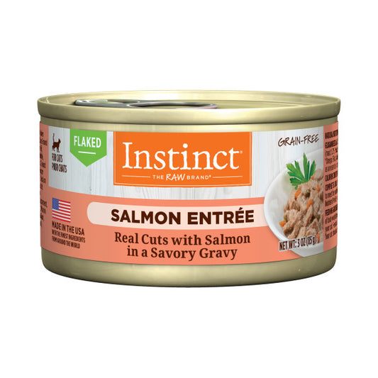 Instinct Flaked Salmon Entrée Canned Cat Food 3oz Can